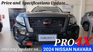 2024 NISSAN NAVARA PRO-4X Price Update and Specifications