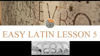Easy Latin Lesson #5 | Learn Latin Fast with Easy Lessons | Latin Lessons for Beginners | Latin 101