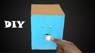 How To Make Coin Face Bank - DIY