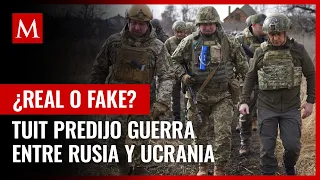 ¿Profecía real o fake? Viralizan tuit de 2012 que aseguran predijo guerra entre Rusia y Ucrania