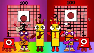 UncannyBlocks Band Giga Different (1-100) But Uncanny VS Normal Season-1 (but my characters)