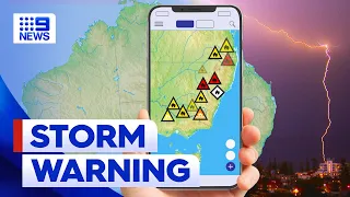 NSW emergency services issue storm warning | 9 News Australia