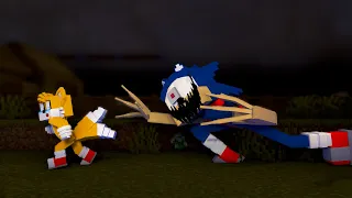 Sonic Eats His Friends - Sad Ending (Minecraft Animation) FNF