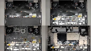 MSI P65 Creator 8RF Disassembly RAM SSD Hard Drive Upgrade Battery Motherboard Replacement Repair