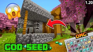 Minecraft pocket edition top 3 God Seed for 1.20 in hindi