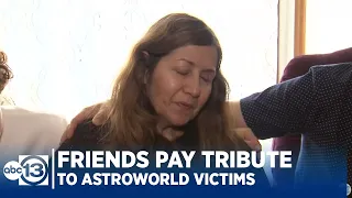 Friends pay tribute to victims of Astroworld Festival tragedy