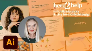 Here2Help Branding and Identity with Lina Cordero and Julia Masalska - 2 of 2 | Adobe Creative Cloud