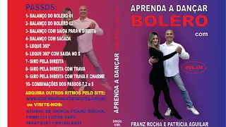 APRENDA O PASSO LEQUE 360 DO DVD BOLERO VOL 04 COM FRANZ ROCHA E PATRICIA AGUILAR