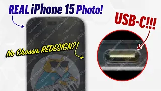 iPhone 15 First Look: USB-C Confirmed! (Real Photo LEAKED)