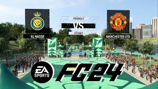 EA SPORTS FC 24 | Al Nassr Vs Manchester United | Volta Football - Professional Difficulty