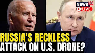 U.S Military Drone Crashed After Russian Intercept -Pentagon | Russian Jet Crash | English News LIVE