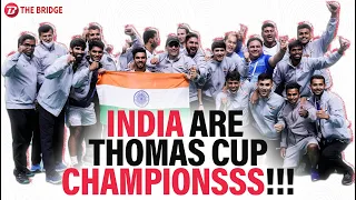 India Badminton team wins first ever Thomas Cup | The Bridge