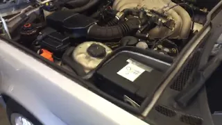 1990 BMW 525i Cold Start