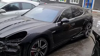 Дешевый Порше Panamera Turbo: привожу в порядок,показываю процесс...