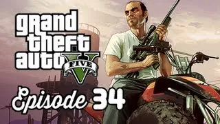 Grand Theft Auto 5 Walkthrough Part 34 - ( GTAV Gameplay Commentary )