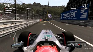 F1 2011 - Circuit de Monaco - Monte Carlo (Monaco Grand Prix) - Gameplay (PC HD) [1080p60FPS]