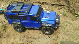 weekly dose  TRX4 Defender and scx10II Cherokee