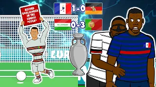 🏆Ronaldo Record! Rudiger bites Pogba!🏆 (#5 Euro 2020 Highlights France vs Germany Hungary Portugal)