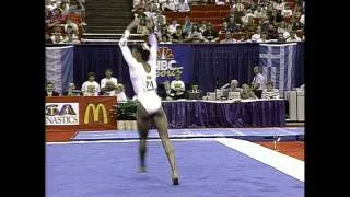 Dominique Dawes - Floor Exercise - 1994 McDonald's American Cup