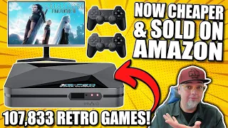 This NEW "CHEAPER" RETRO Emulation Console Is SOLD ON AMAZON With 107,833 GAMES!