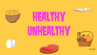 Healthy Unhealthy Food Quiz