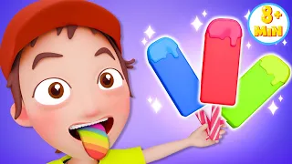 The Colors Song (with Popsicles) + More Funny Kids Songs and Nursery Rhymes