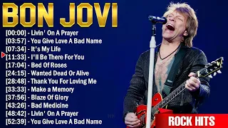 Bon Jovi The Best Rock Album Ever ~  Greatest Hits Rock Rock Songs Playlist Of All Time