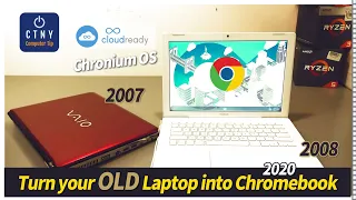 Как бесплатно установить Chrome OS на любой старый ноутбук...