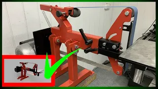 So easy!!!  building a belt grinder(Bandschleifer selber bauen. Kostenlos Bauplan)