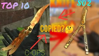 TOP 10 Similar Skins Between Critical Ops&Standoff 2 2021 Edition (Critical Ops VS. Standoff 2)