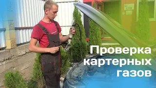 Проверка картерных газов