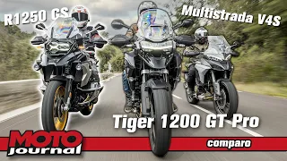 COMPARO#09 - Triumph Tiger 1200, BMW R1250 GS, Ducati Multistrada V4