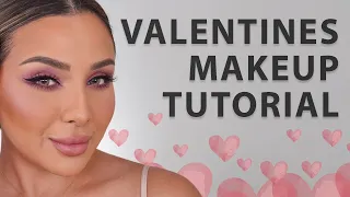 VALENTINES DAY MAKEUP LOOK TUTORIAL | NINA UBHI