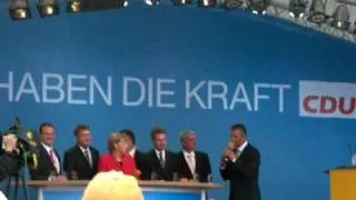 Angela merkel in Pforzheim (Teil 2)