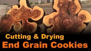 Cutting and Drying End Grain Cookies