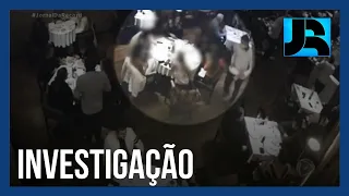 Imagens mostram empresária acusada de mandar matar namorado em comemoração dias após o crime