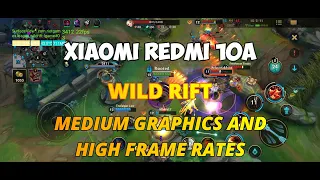 League of Legends Wild Rift in Xiaomi Redmi 10A