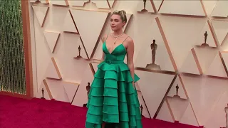 Oscars 2020 Arrivals: Florence Pugh | ScreenSlam