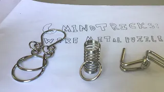 Metal wire puzzle solved