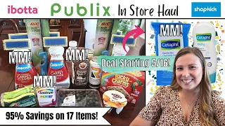 Publix Couponing Haul 5/12-5/18 | 95% Savings on 17 Items! Preview Cetaphil Deals Starting 5/16!