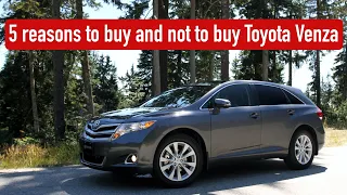 Is it a bad idea to buy a used Toyota Venza?