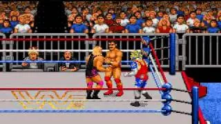 WWF Raw for the Sega Genesis/Mega Drive