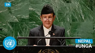 🇳🇵 Nepal - Minister Addresses United Nations General Debate, 76th Session (English) | #UNGA