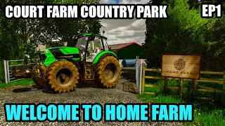 WELCOME TO HOME FARM | FS22 Court Farm Let’s Play - Farming Simulator 22 | Ep 1