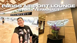 PAGSS Premium Airport Lounge in NAIA Terminal 1 | Ivan de Guzman