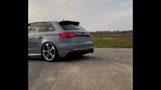 Audi RS3 8V MH Pipes Exhaust 3,5“ Klappenauspuff TÜV