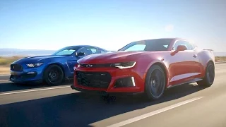 2017 Ford Mustang Shelby GT350R vs. 2017 Chevy Camaro ZL1