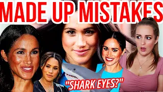 THE MEG'S MAKEUP FAILS + HOODED, DEEP SET & SMALL EYE MAKEUP TIPS! #meghanmarkle #makeup #reaction