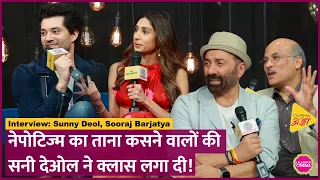 Sunny Deol,Sooraj Barjatya ने Salman की अगली फिल्म, Gadar 2, Animal पर एक नई बात बताई!Dono Interview