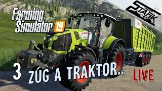 Farming Simulator 19 - 3.Rész (Dübörög a farmgazdaság) - Stark LIVE